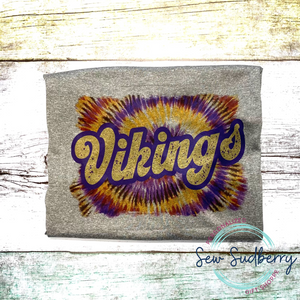 Vikings Tie Dye - Sublimation Design