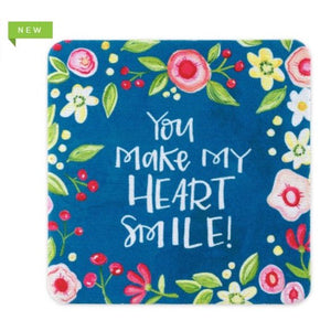 “You Make My Heart Smile!” Coaster