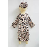 Cheetah Baby Gown