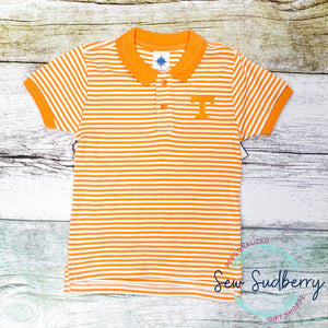 Tennessee Vols Stripe Polo Shirt