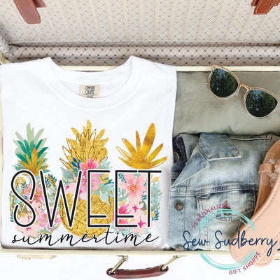 Sweet Summertime - Summer- SCREEN PRINT TEE