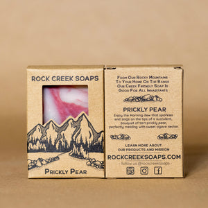 Prickly Pear - Rock Creek Bar Soap