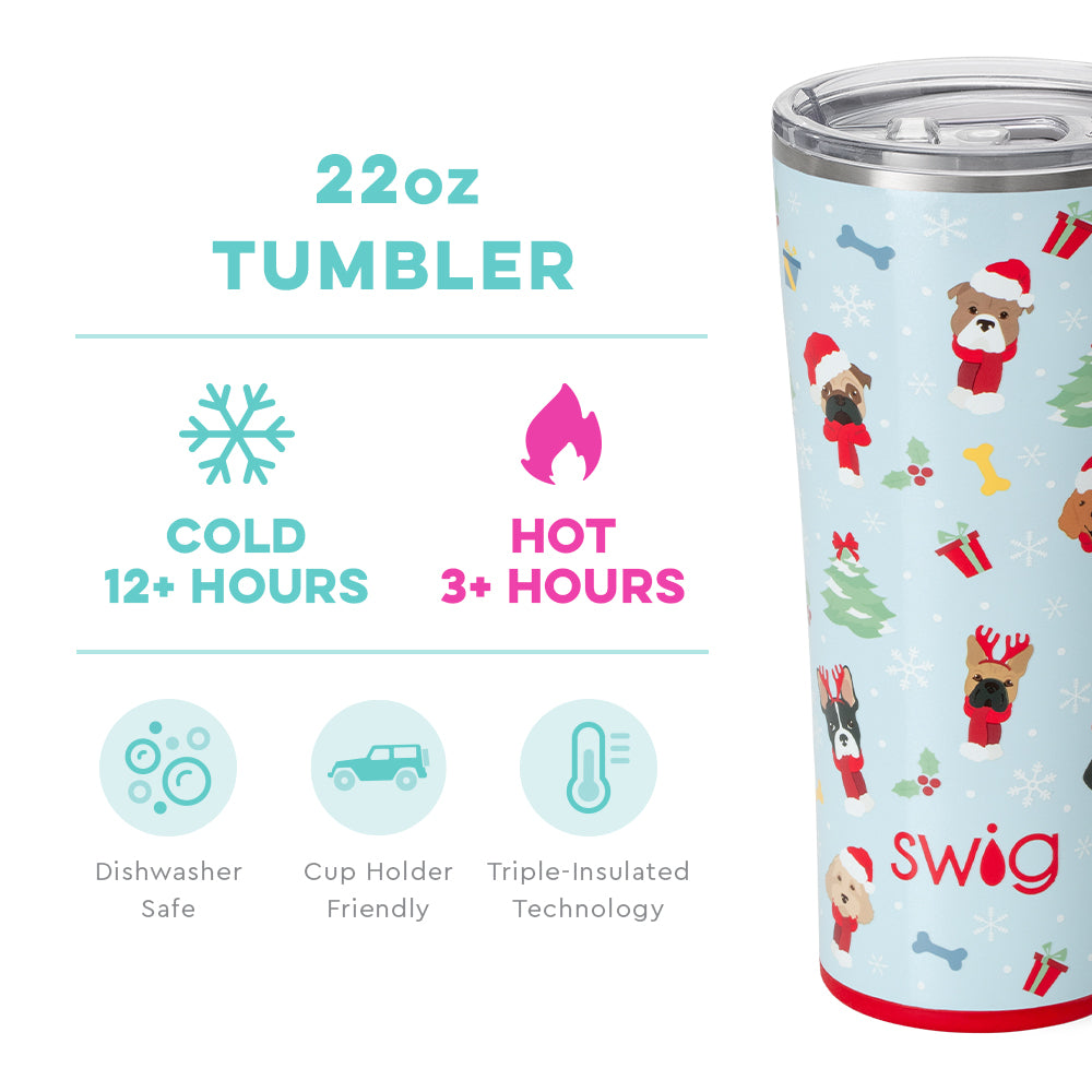 Santa Paws 22oz Tumbler Swig Life – Sew Sudberry