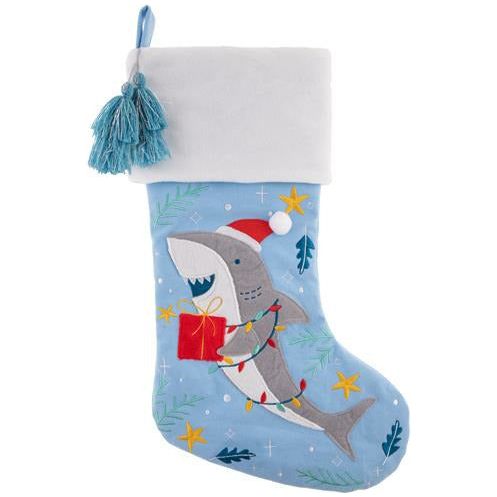 Shark Christmas Stocking