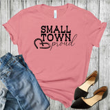 Small Town Proud - Horseshoe - Country - Screen Print