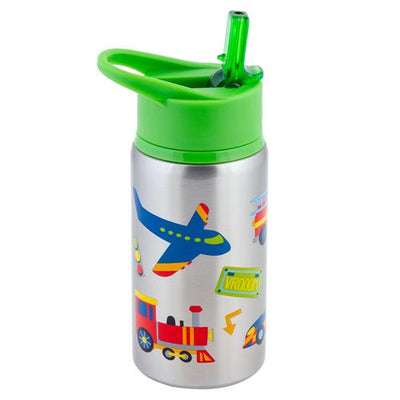 Transportation Flip Top Stainless Steel Bottle