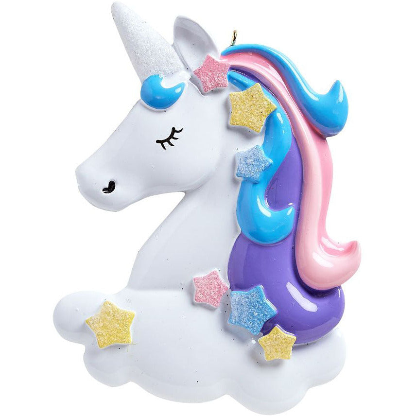 Unicorn - Personalized Christmas Ornament