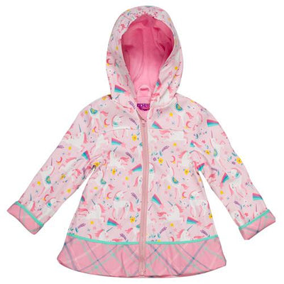 Pink Unicorn Raincoat - Kids - Stephen Joseph