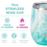 Wanderlust Stemless Wine Cup (140z) - Swig Life
