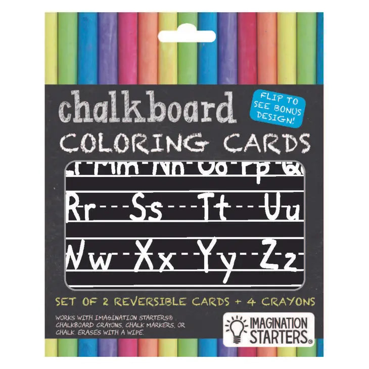 Chalkboard MiniMats Letters & Shapes